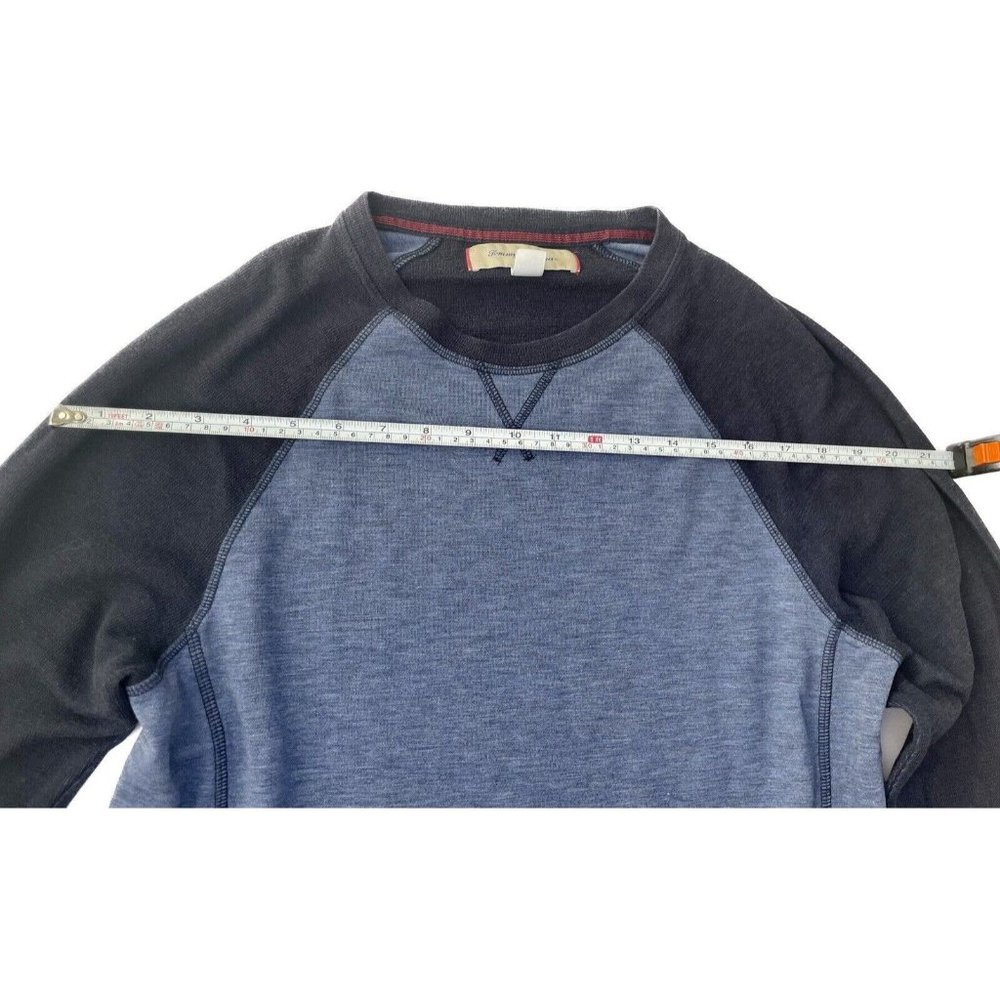 Tommy Bahama Shirt Mens M Blue Long Sleeve Thermal Casual Waffle Knit Cotton Men - Picture 4 of 8